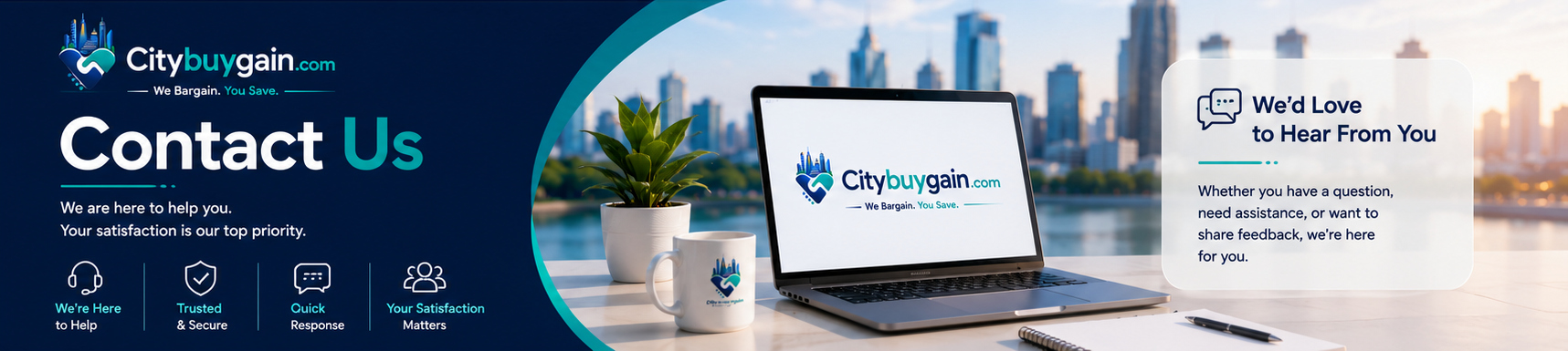 citybuygain contact us banner